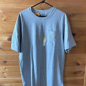 Carhartt Men's Heather Gray Short Sleeve Tee